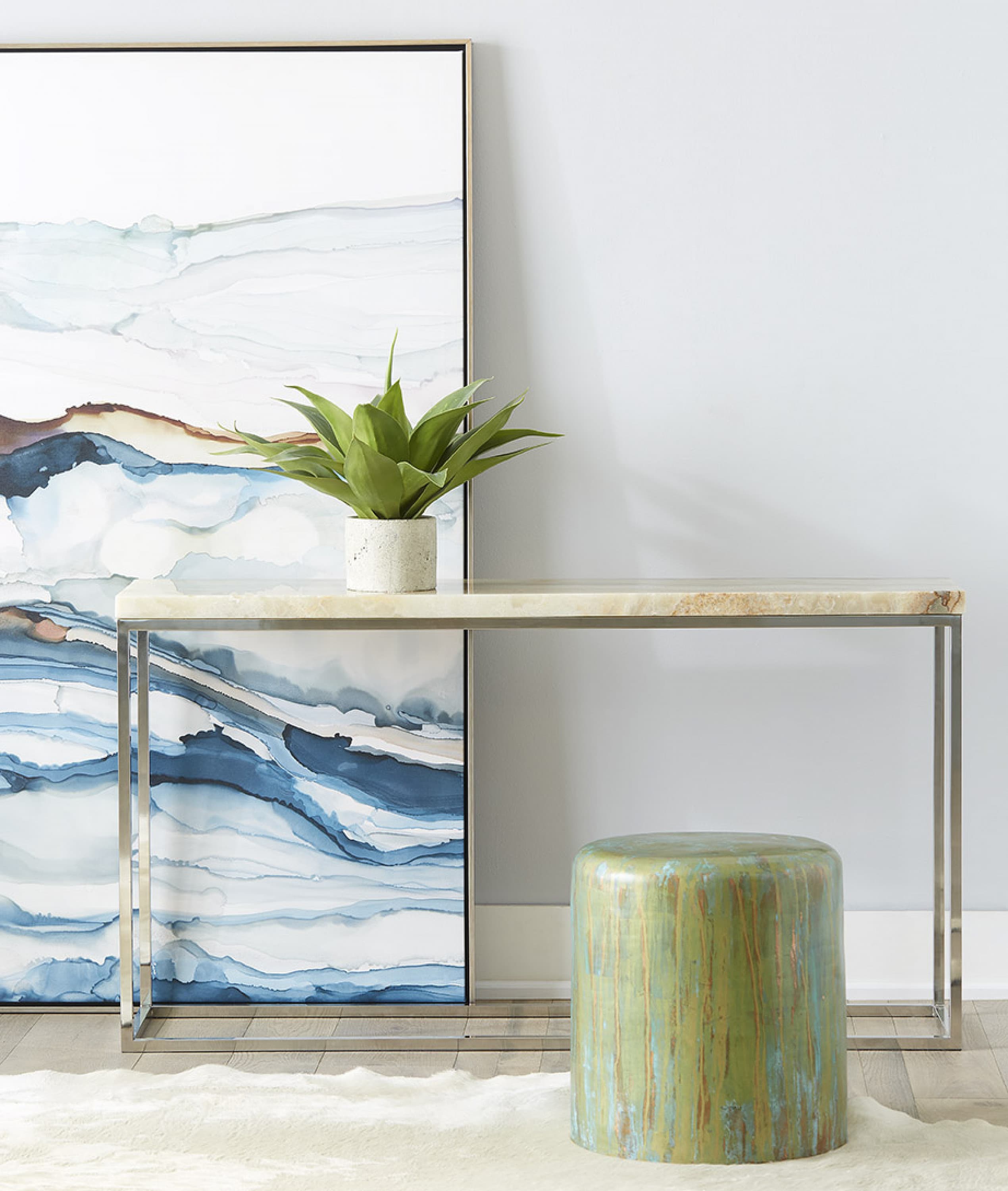 Консоль Phillips Collection Onyx Console Table — фото 2