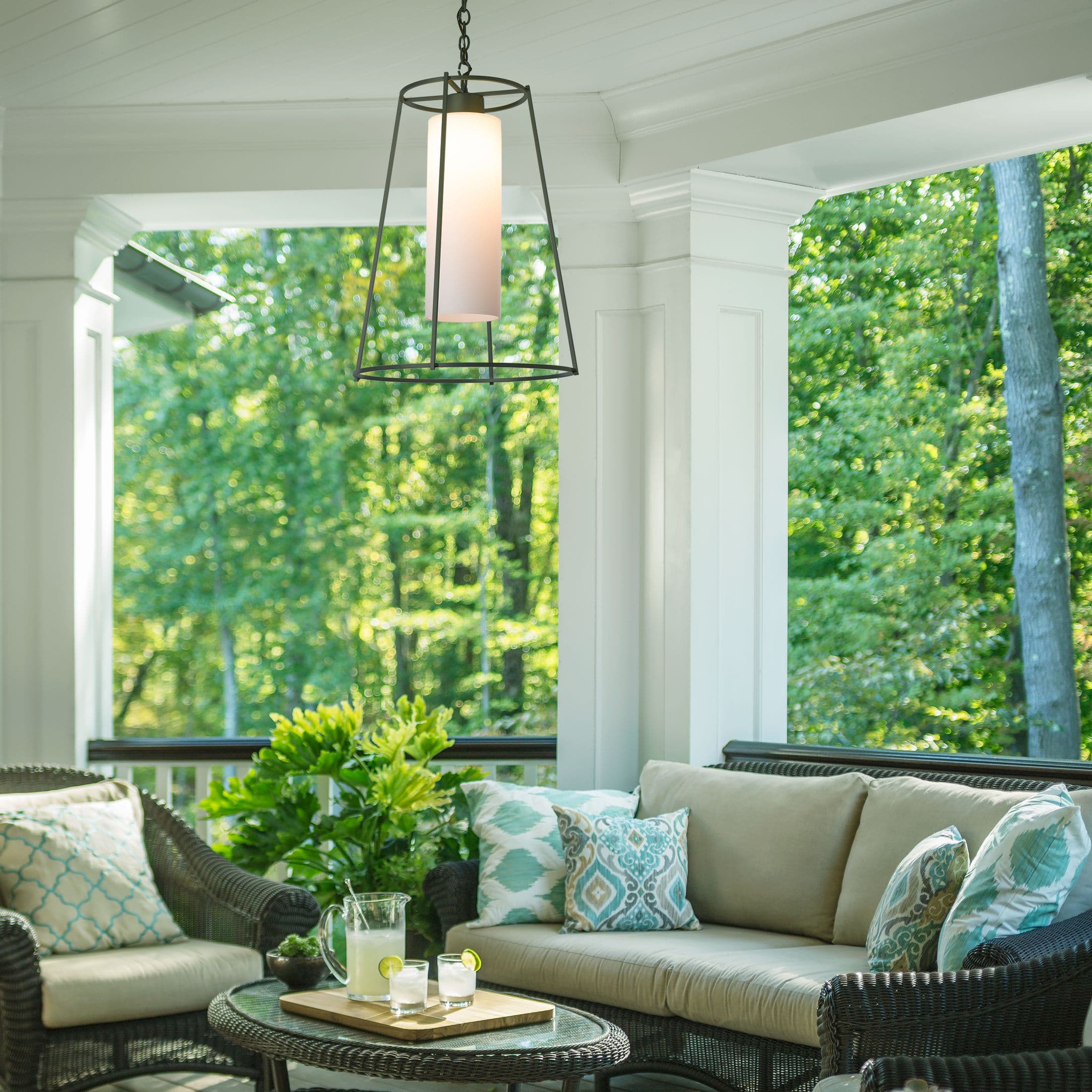 Подвесной уличный светильник Hubbardton Forge Loft Outdoor Pendant — фото 5