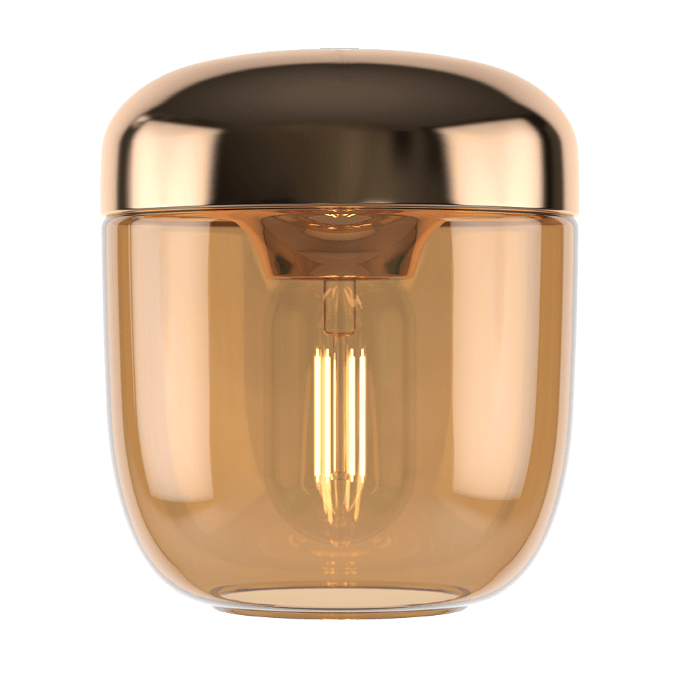Подвесной светильник UMAGE (Vita Copenhagen) Acorn amber brass — фото 1