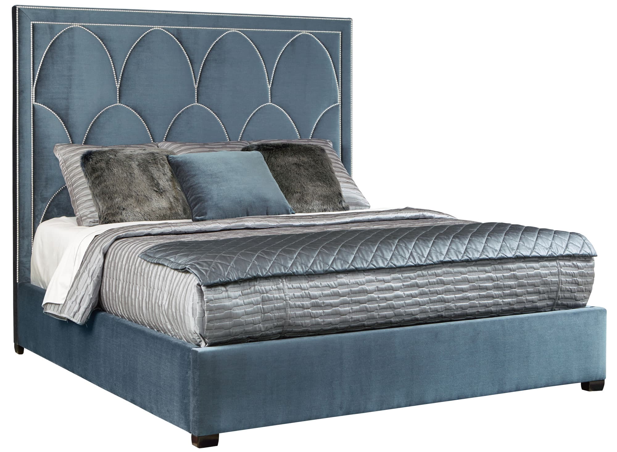 Двуспальная кровать Bernhardt Regan Upholstered Bed — фото 2