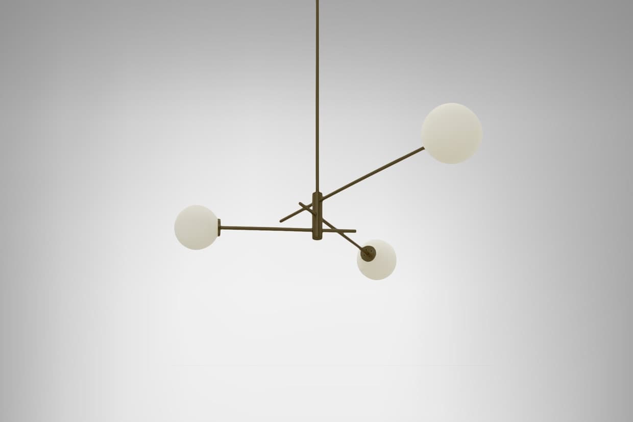 Подвесной светильник CTO Lighting TREVI THREE PENDANT — фото 3
