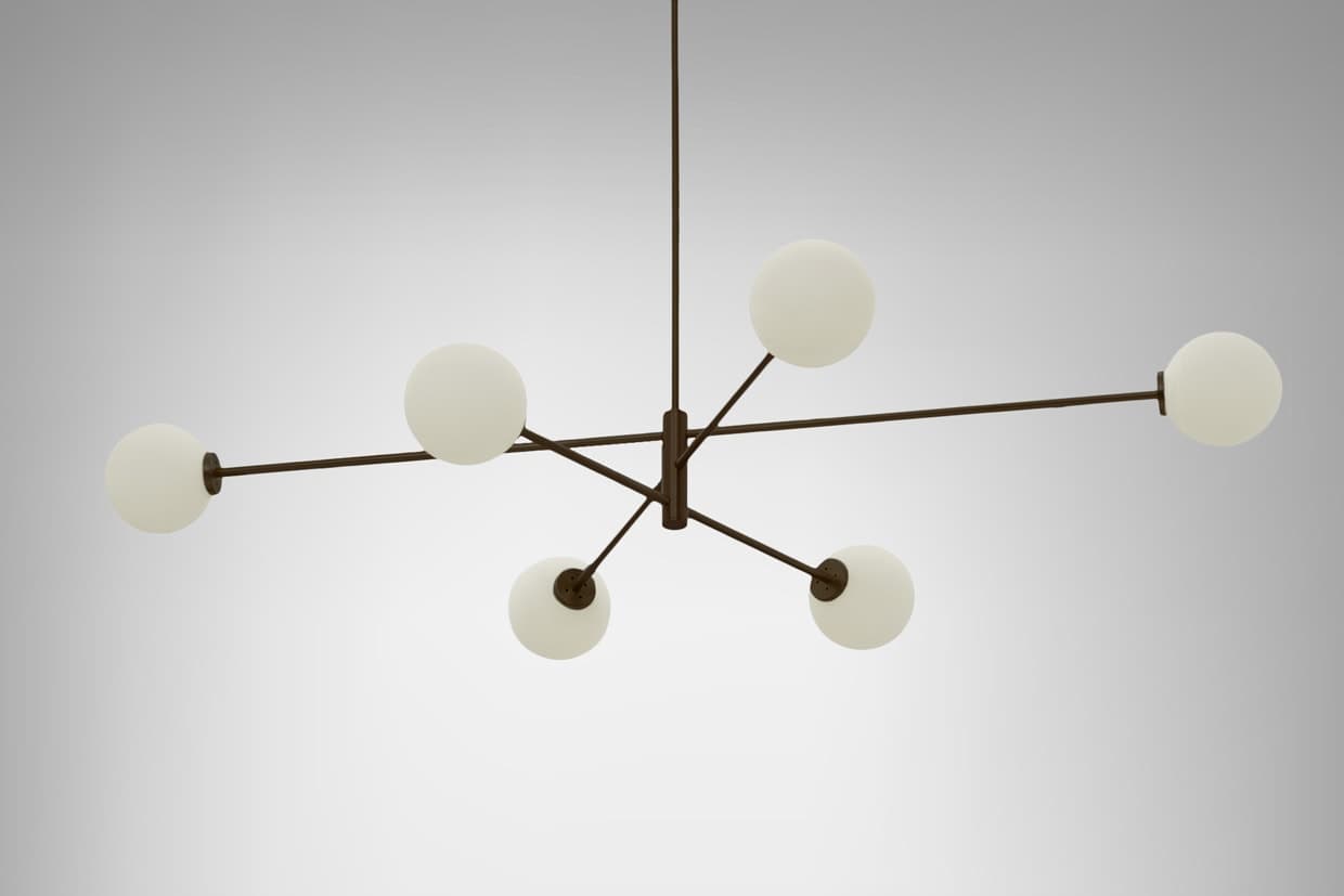Подвесной светильник CTO Lighting TREVI THREE PENDANT — фото 6