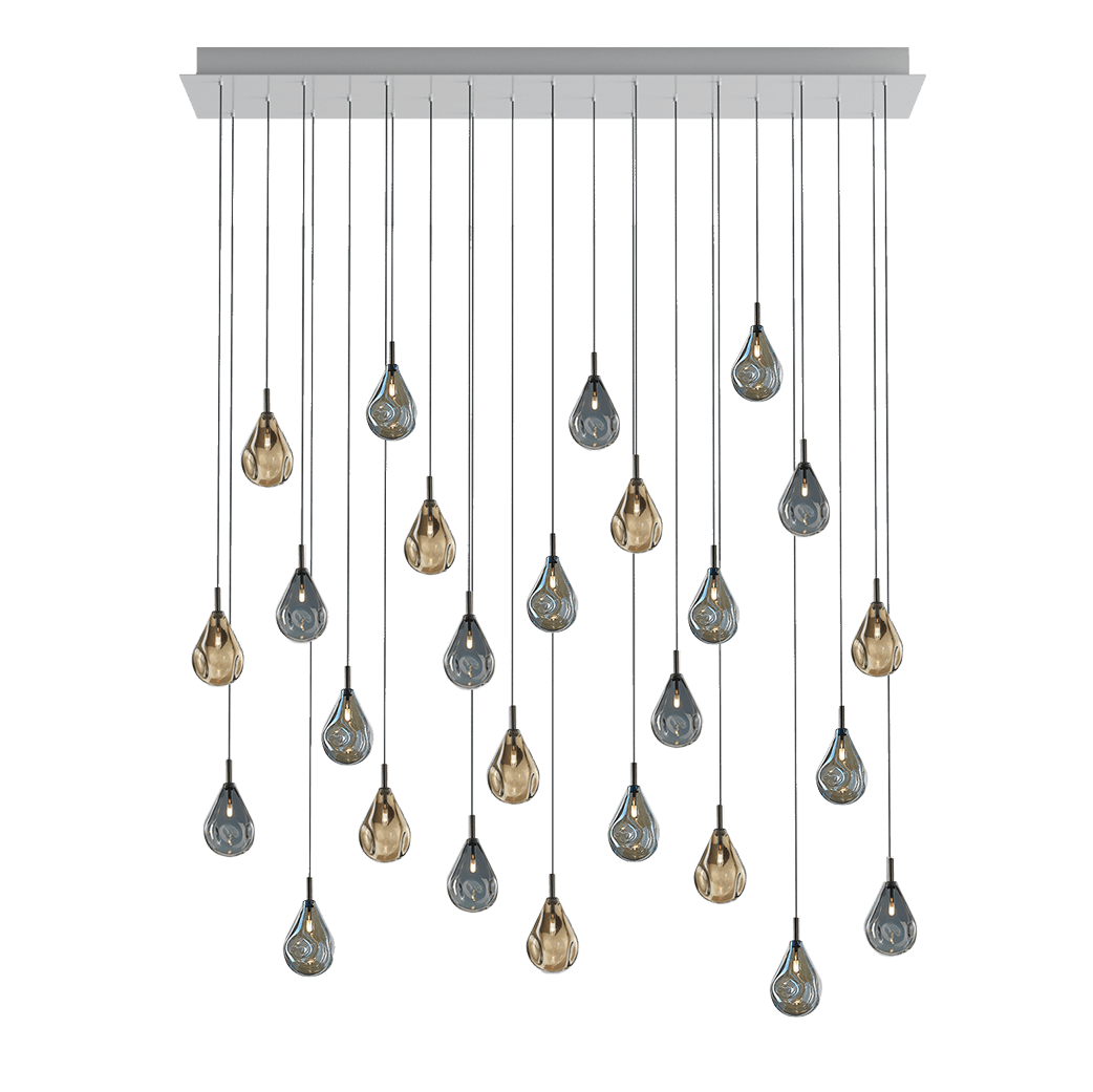 Подвесной светильник Bomma Soap mini chandelier / 26 pcs / square — фото 1