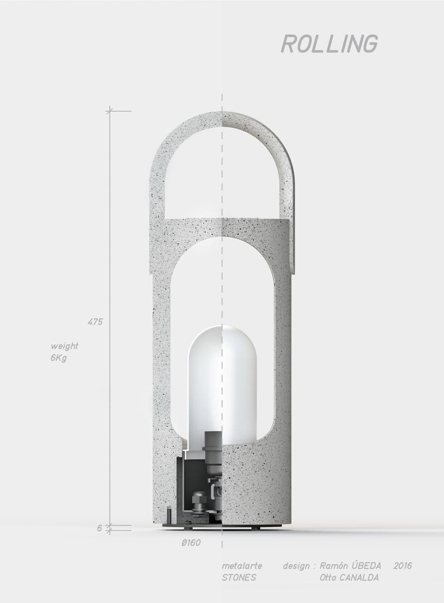 Настольная лампа Metalarte Rolling — фото 2