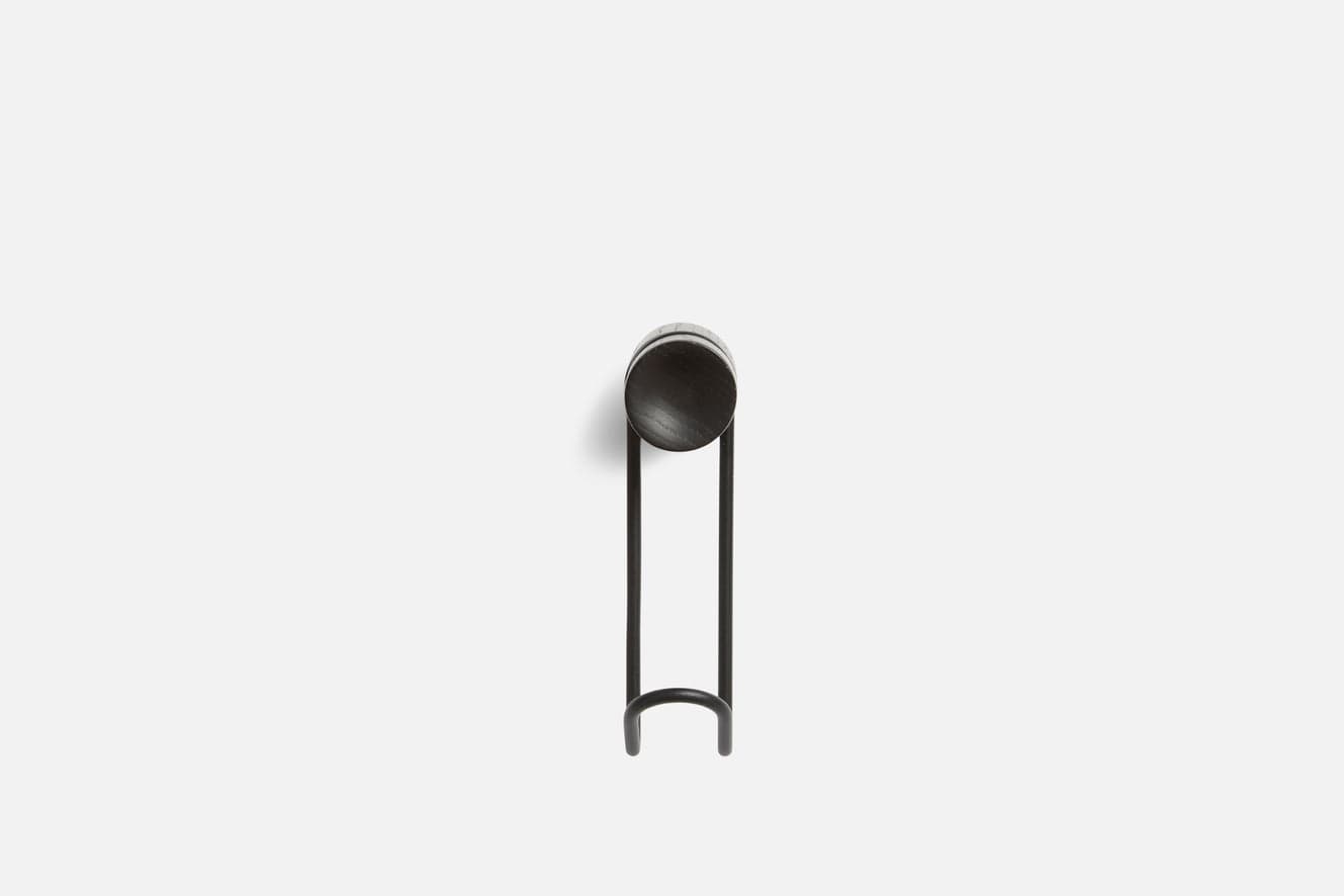 WOUD Around wall hanger (Small) - Black/Black — фото 4