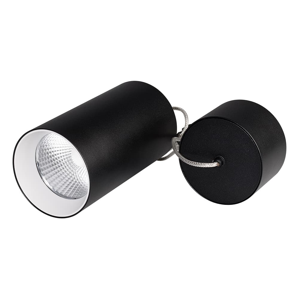 Светильник SP-POLO-HANG-R85-15W White5000 (BK-WH, 40 deg) (Arlight, IP20 Металл, 3 года) 027423