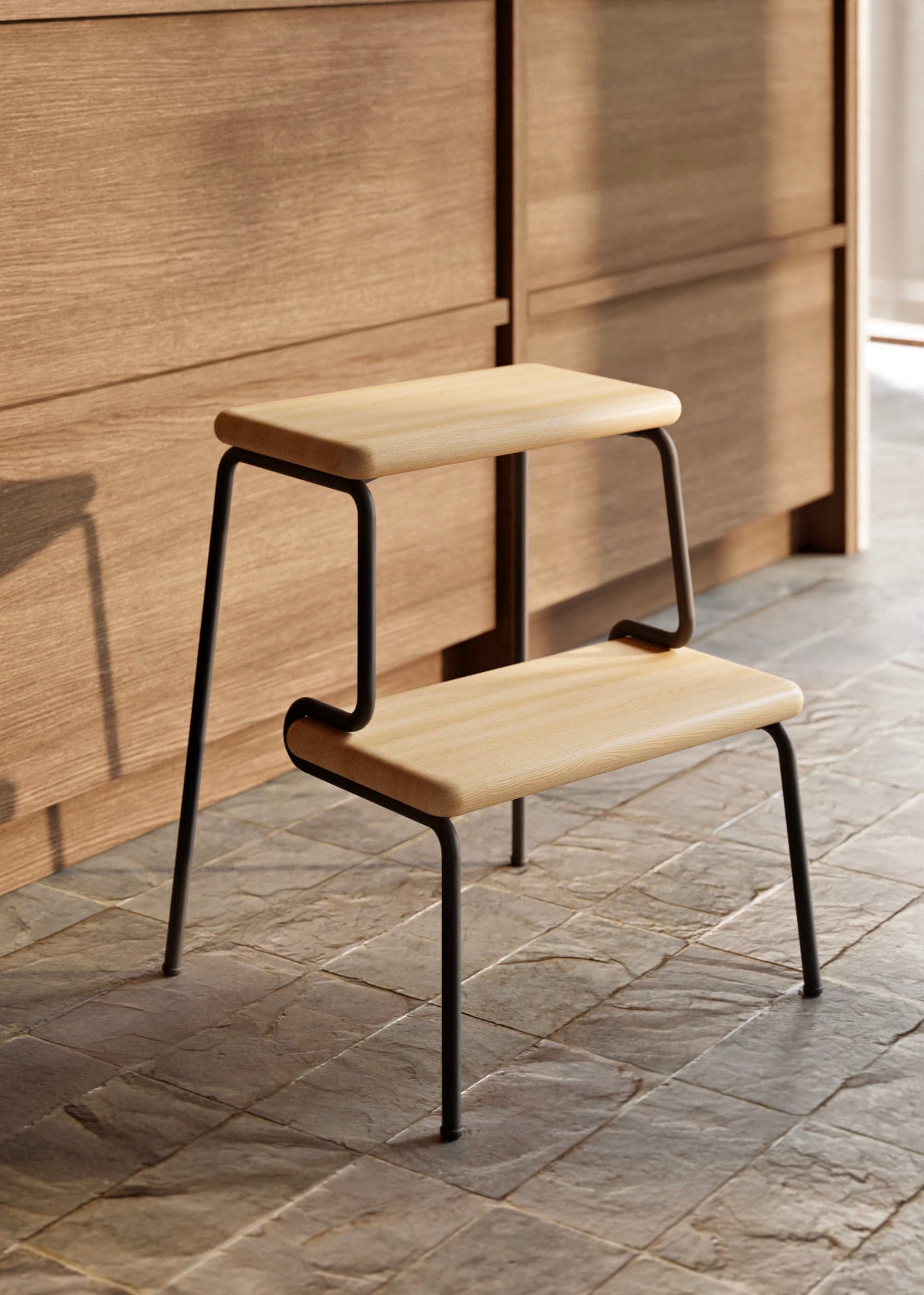 WOUD Slalom Step Stool - Oak — фото 3