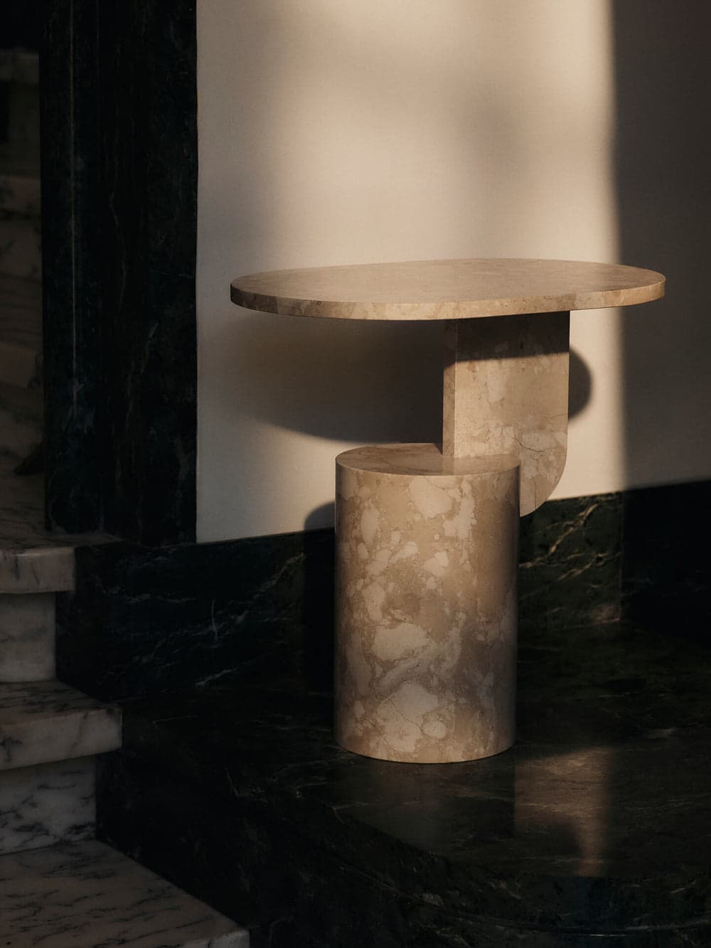Ferm Living Insert Side Table - Stone - Sand — фото 3