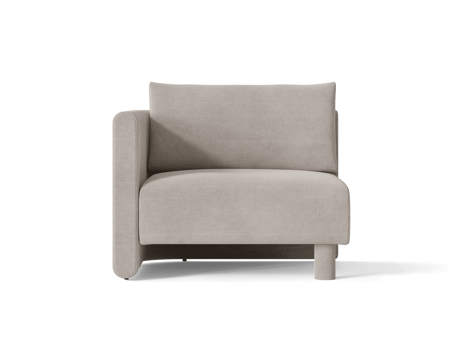 Ferm Living Dase Sofa Armrest Left - Cotton Linen - Natural