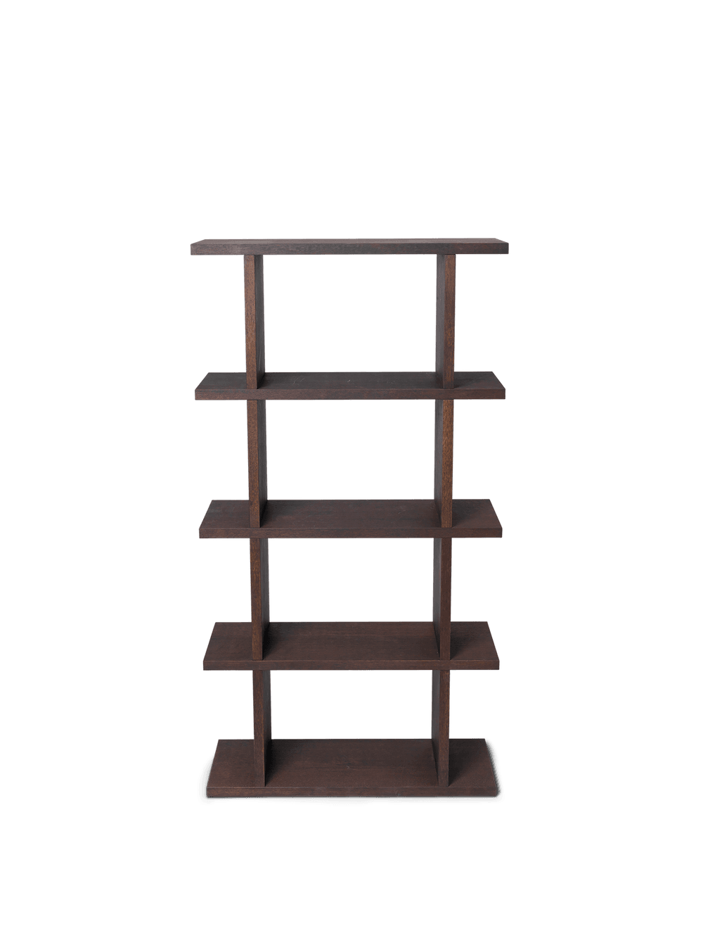 Ferm Living Kona Bookcase - 1x4 - Dark Stained Oak — фото 2
