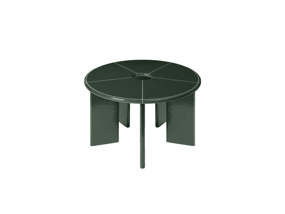 Ferm Living Deya Dining Table - Dark Green — фото 5