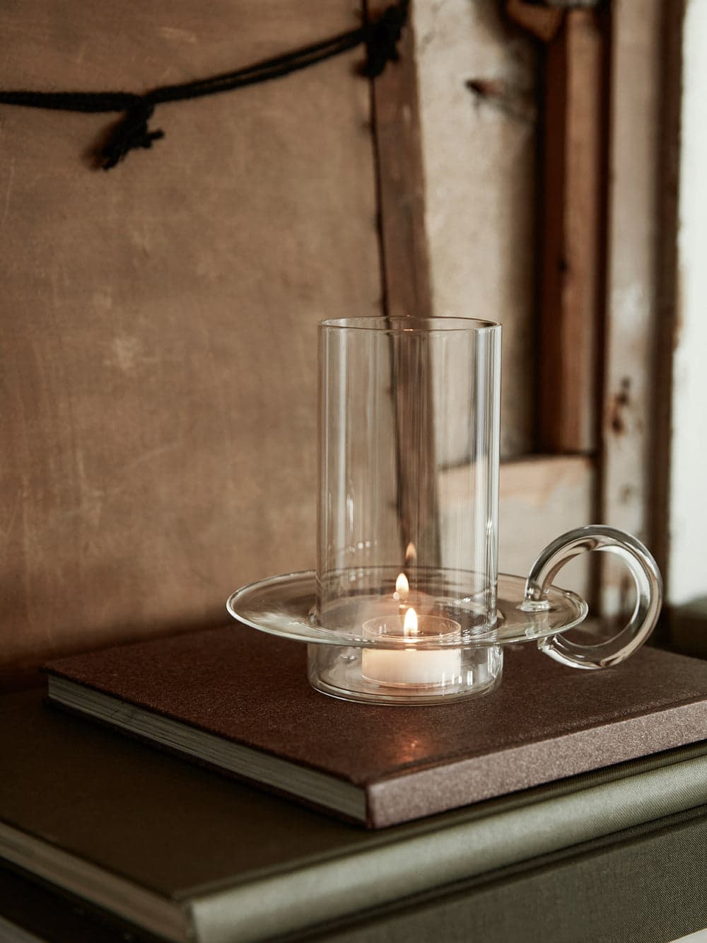 Ferm Living Luce Candle Holder - Clear — фото 4
