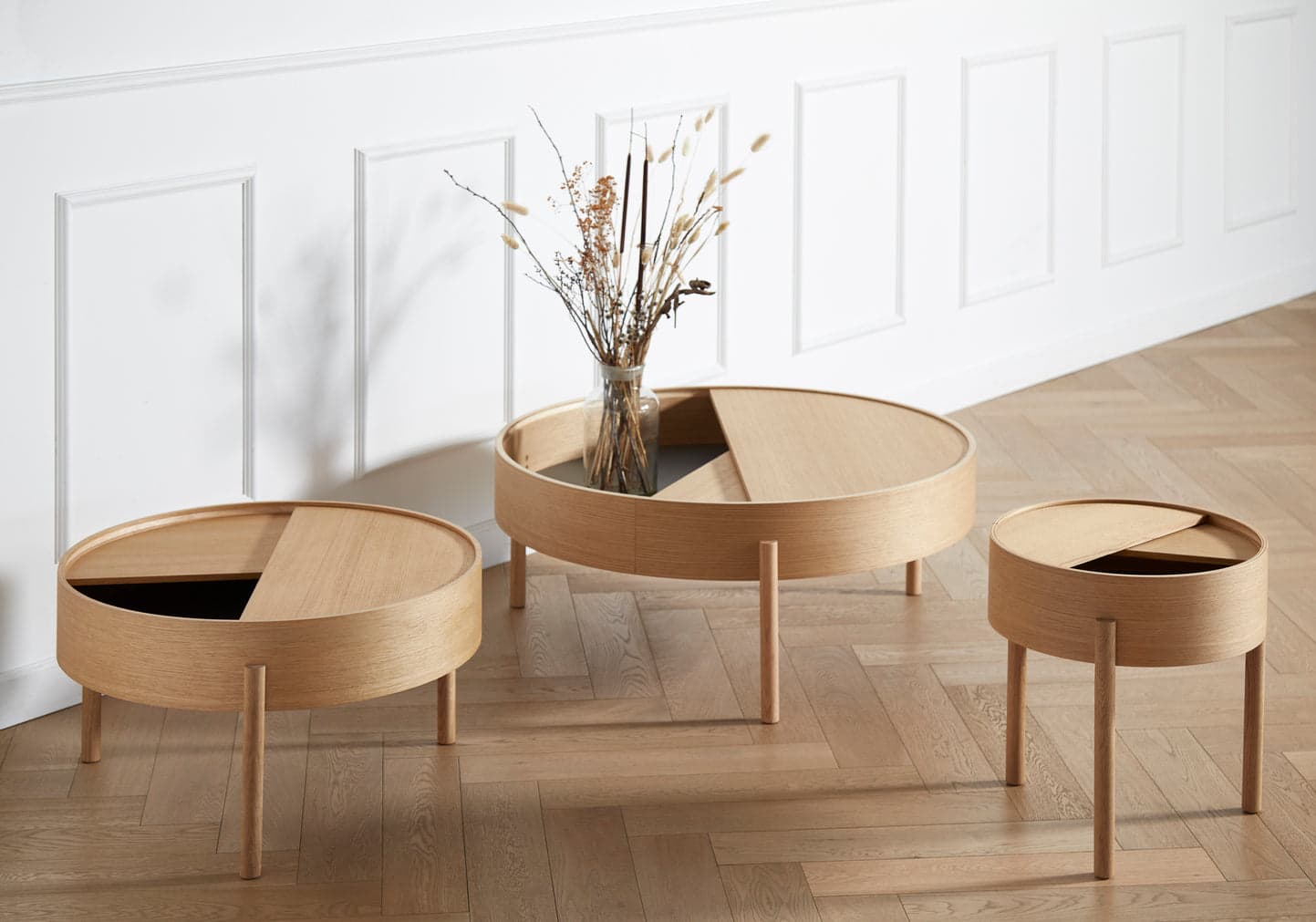 WOUD Arc coffee table (66 cm) - Oiled oak — фото 6