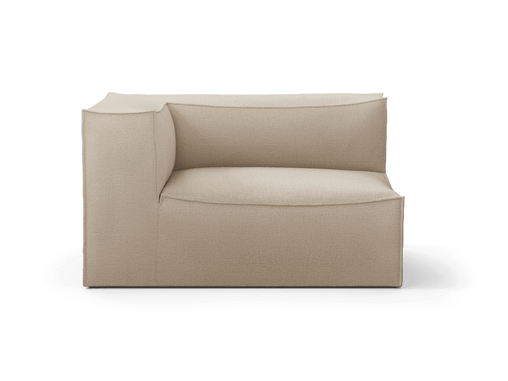 Ferm Living Catena Sofa Armrest Left L400 - Rich Linen - Natural — фото 2