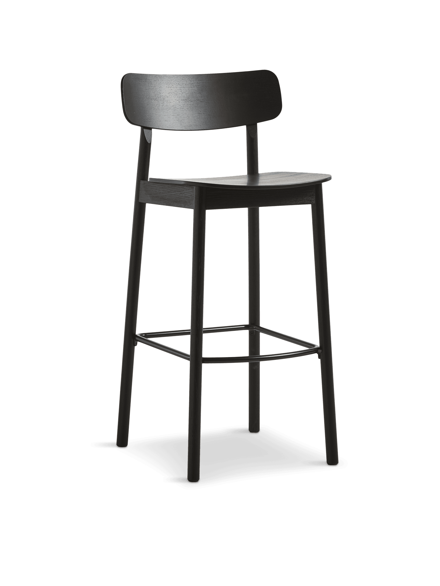 WOUD Soma bar stool - Black — фото 2