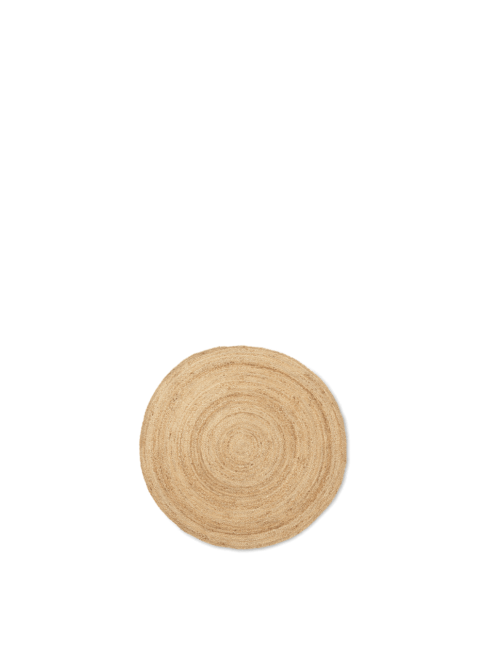 Ferm Living Eternal Round Jute Rug - Natural — фото 3