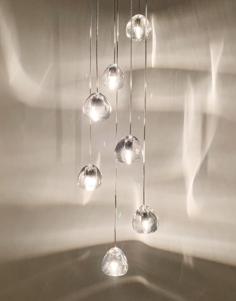 Terzani Mizu 7 light pendant — фото 10