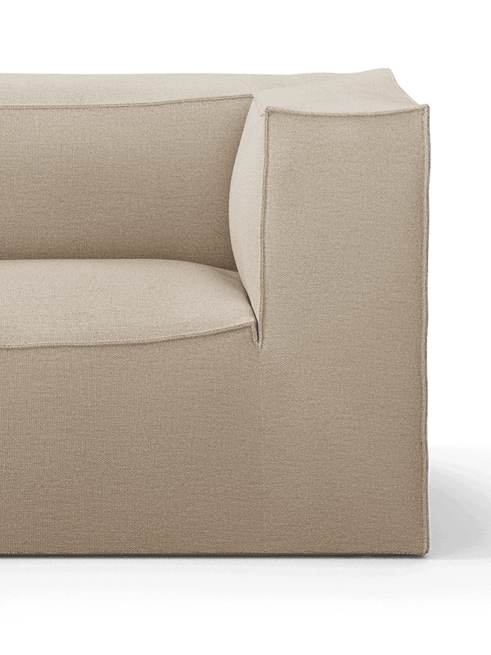 Ferm Living Catena Sofa Armrest Right S401 - Rich Linen - Natural — фото 3