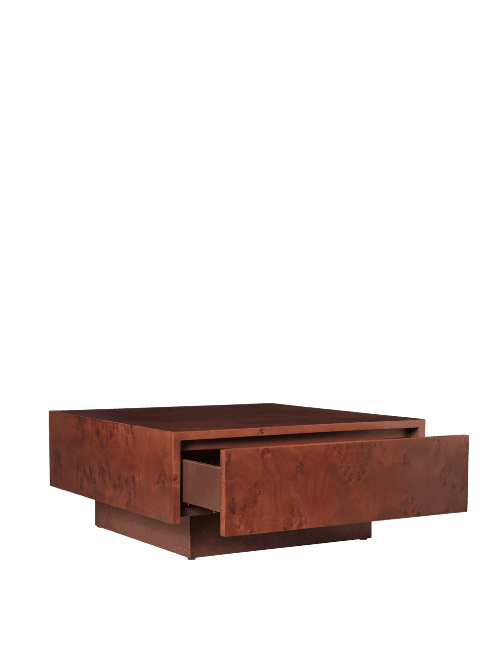 Ferm Living Burl Storage Coffee Table - Dark Stained Burl — фото 5