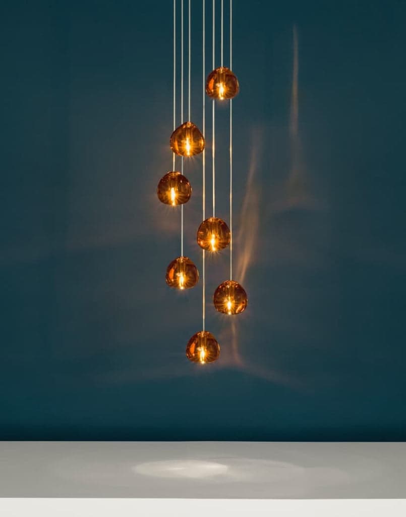 Terzani Mizu 7 light pendant — фото 3