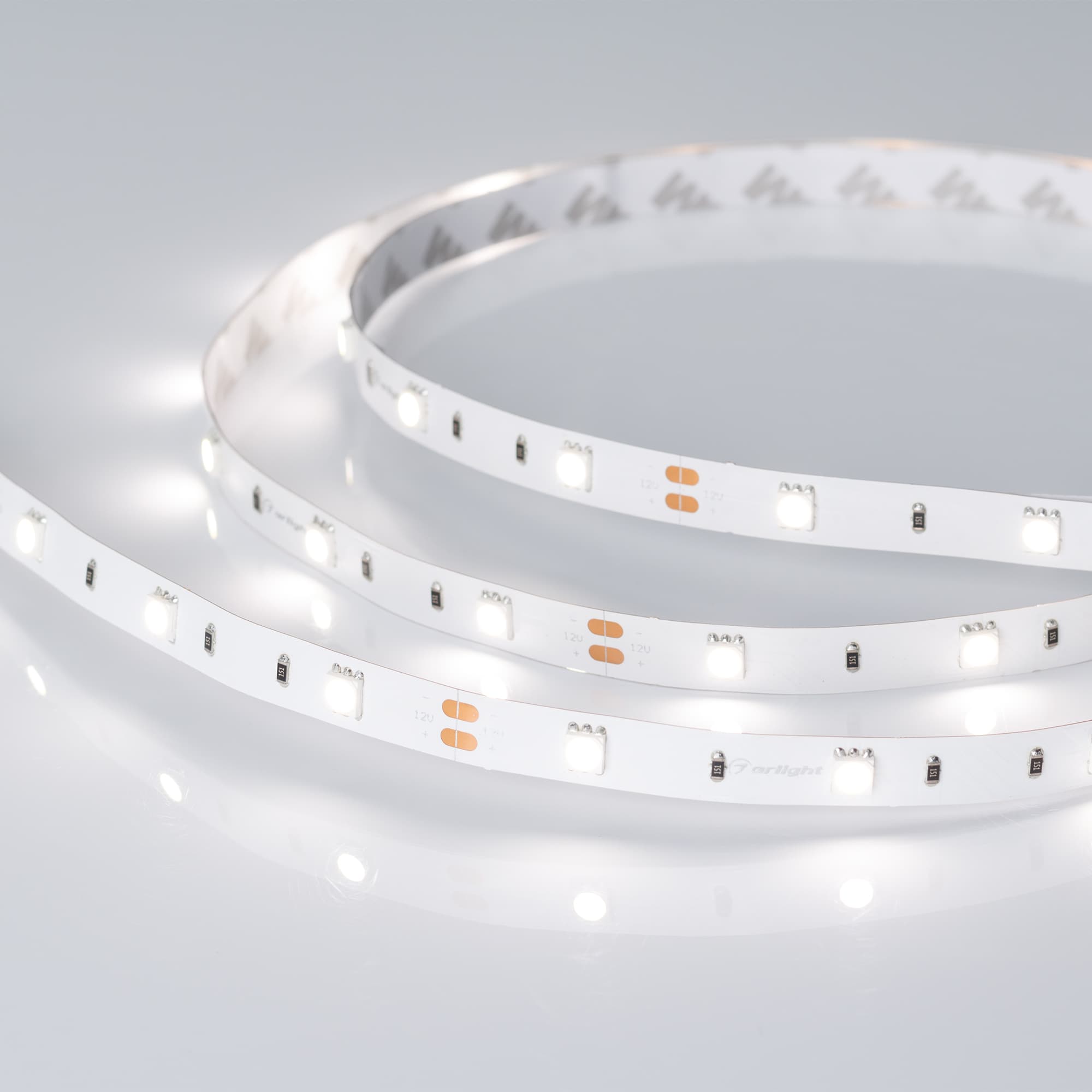 Светодиодная лента RT 2-5000 12V Day4000 (5060, 150 LED, LUX) (Arlight, 7.2 Вт/м, IP20) 011570 — фото 2