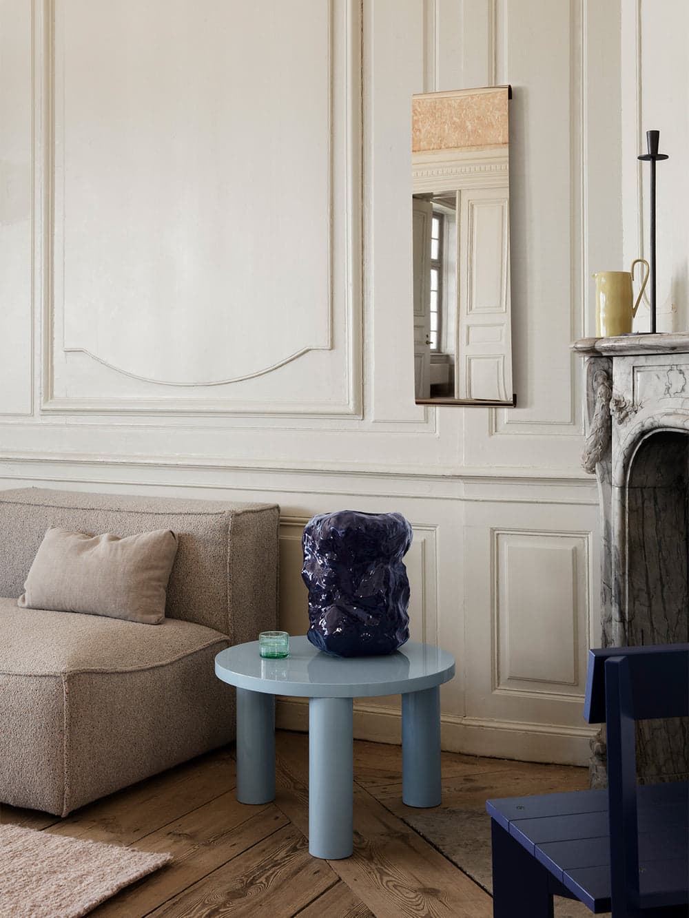 Ferm Living Post Coffee Table - Small - Ice Blue — фото 3