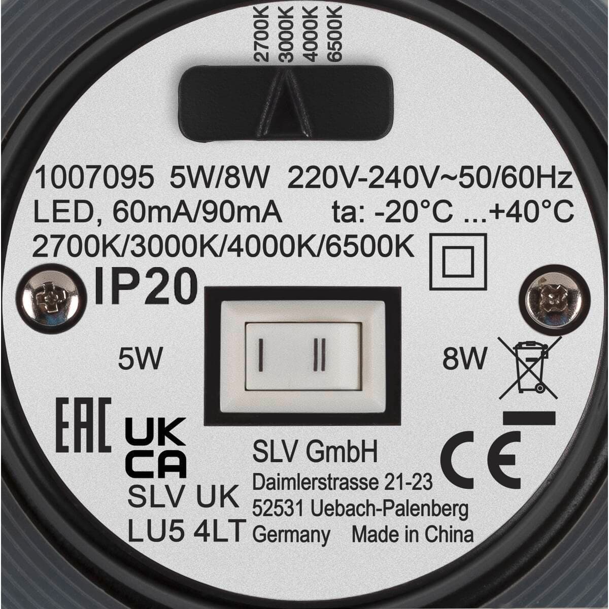 SLV UNIVERSAL DOWNLIGHT PHASE Einbauleuchte — фото 46