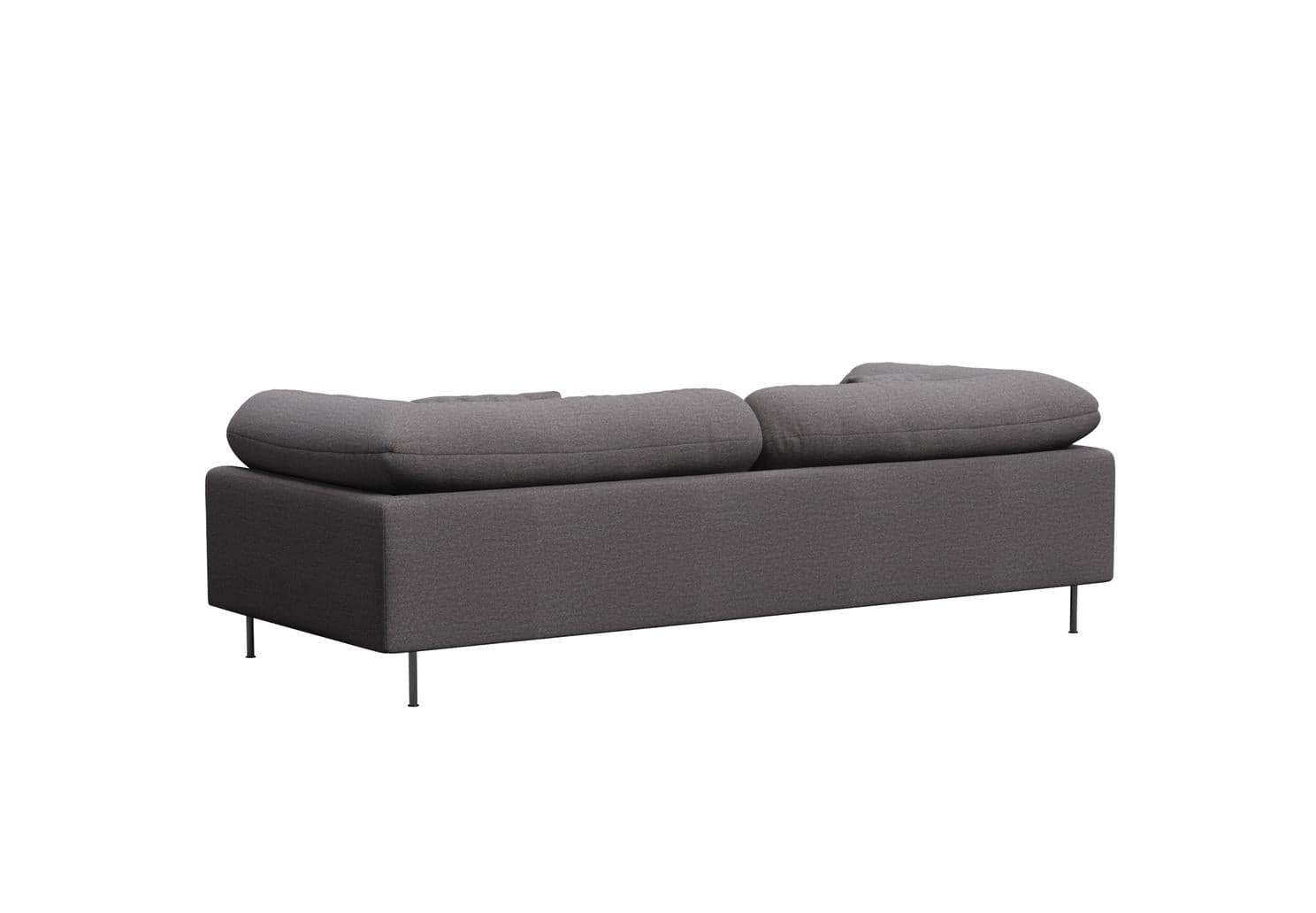 WOUD Collar 2.5-seater - Brown bouclé — фото 5