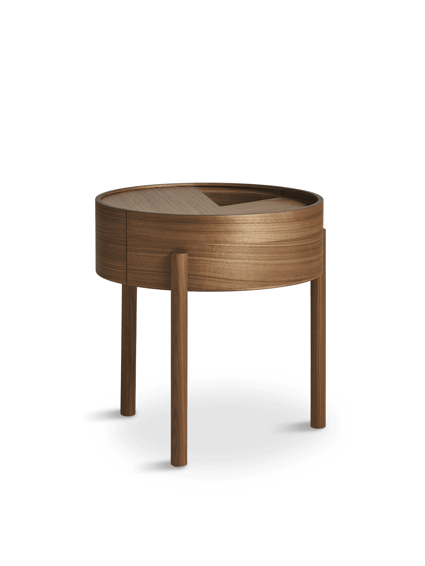 WOUD Arc side table (42 cm) - Walnut — фото 2