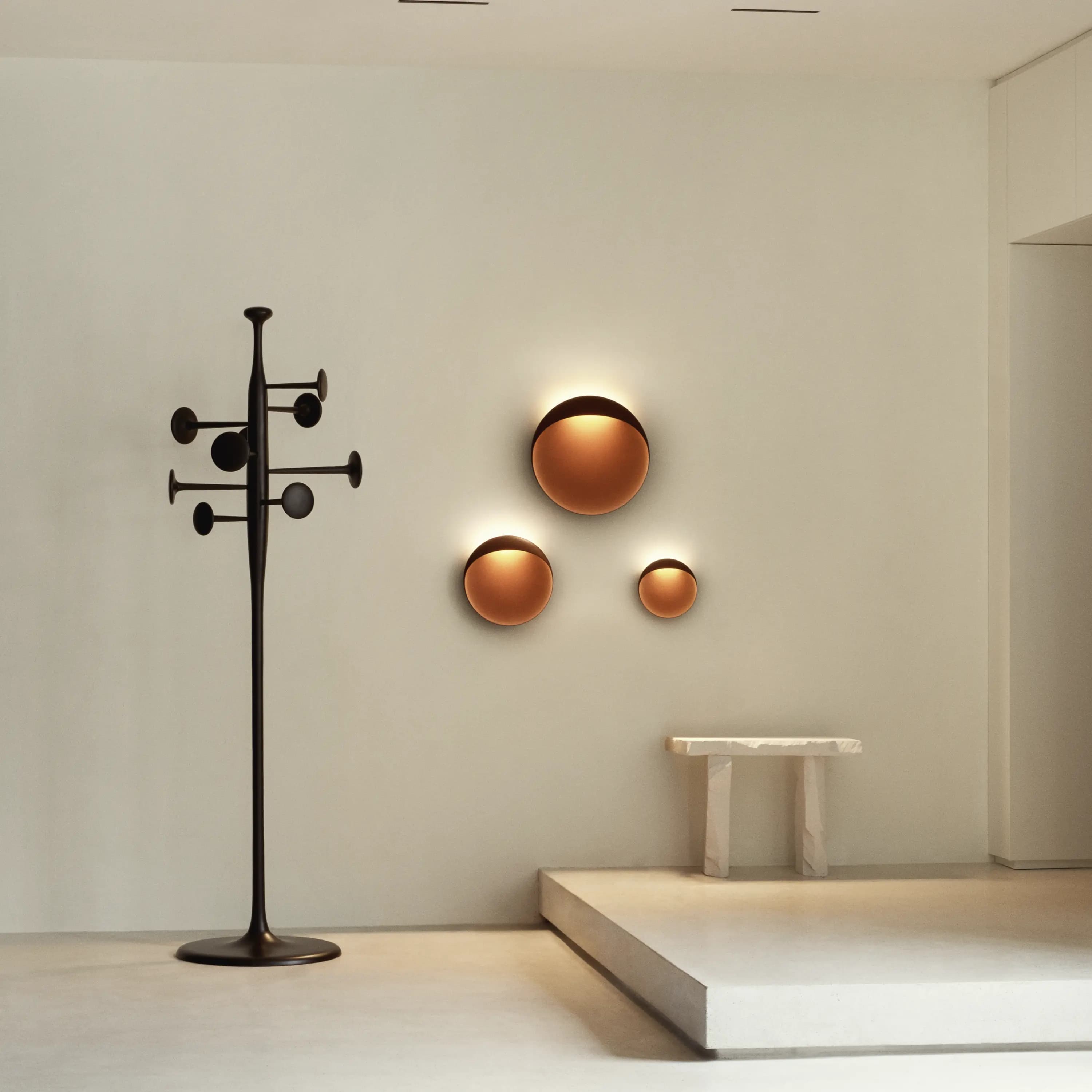 Louis Poulsen Flindt Wall Lamp Black texture Ø 400 — фото 7
