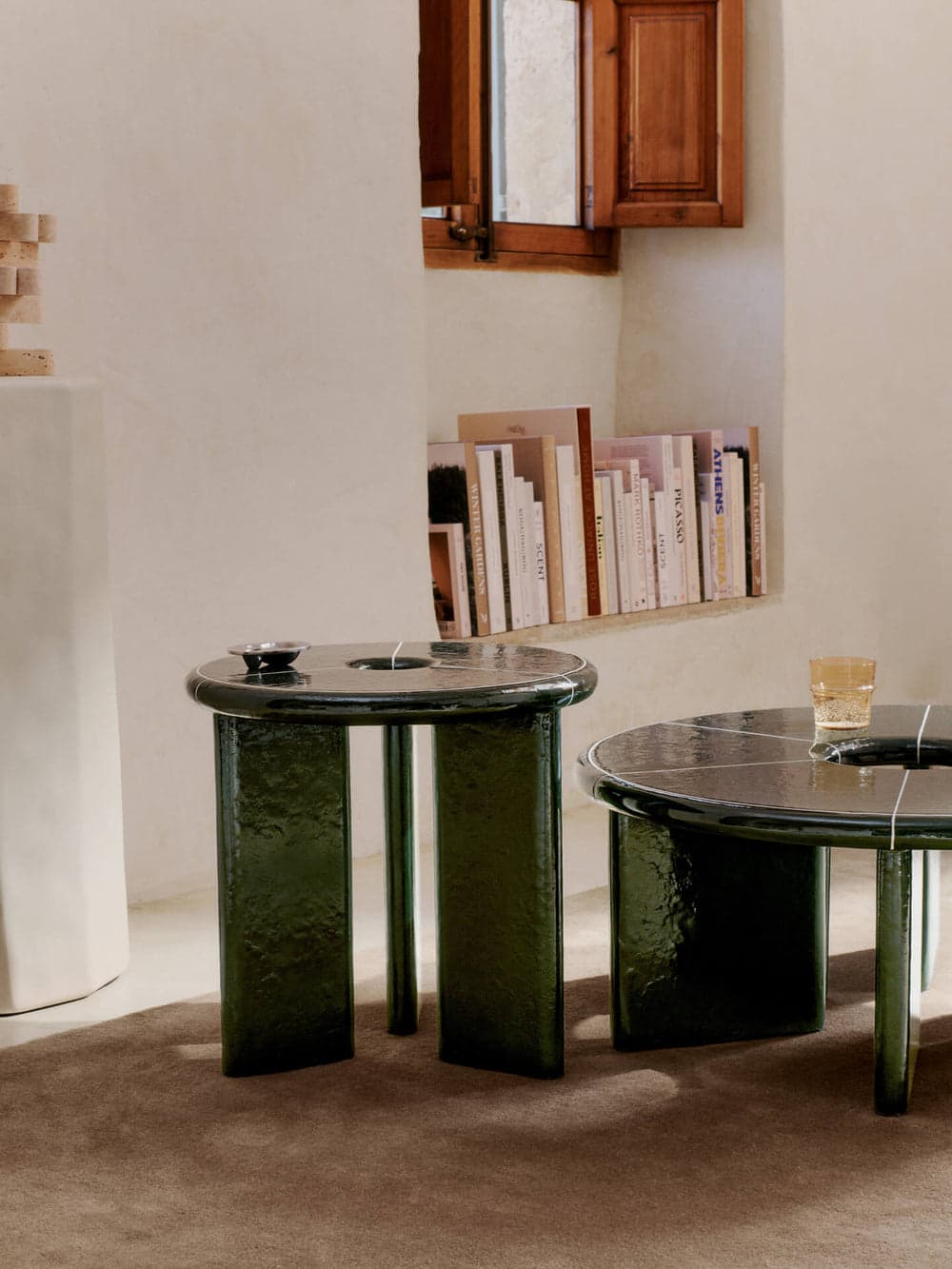 Ferm Living Deya Side Table - Dark Green — фото 4