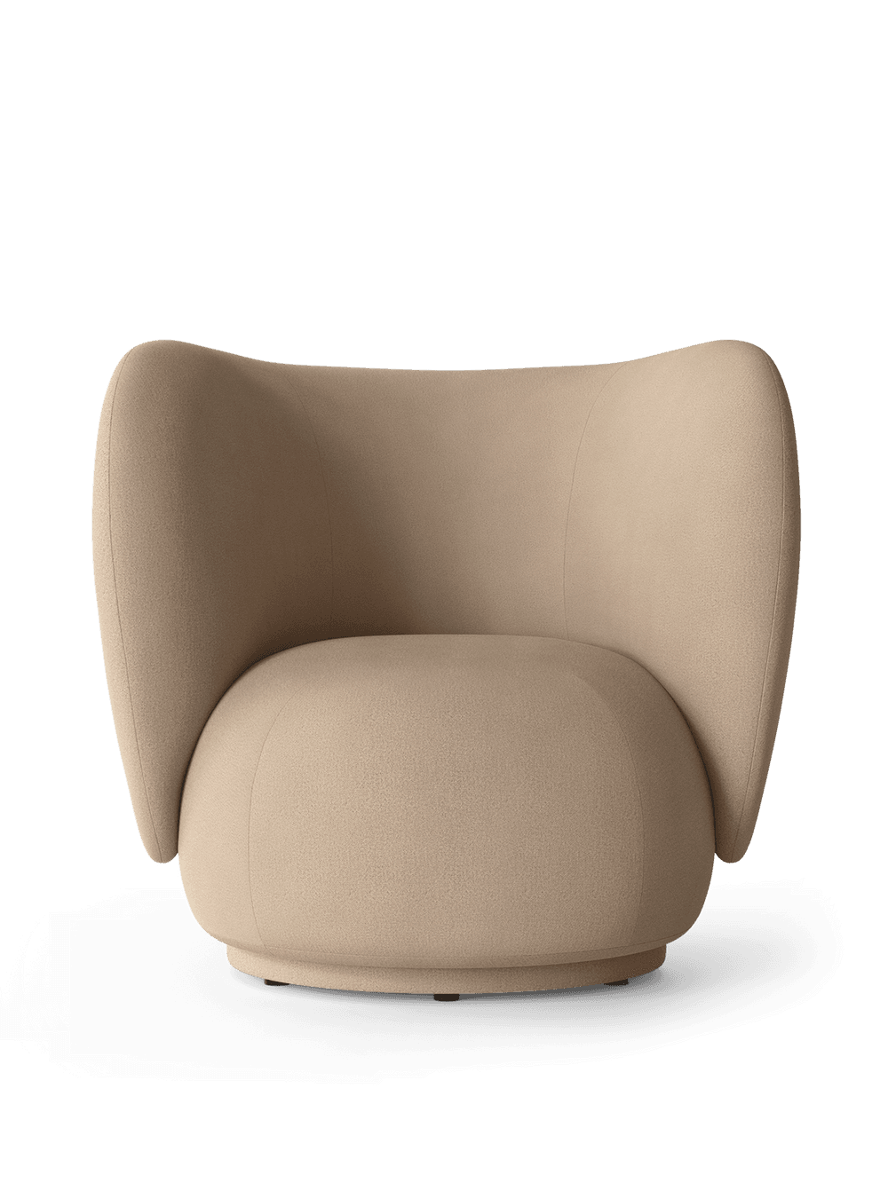Ferm Living Rico Lounge Chair - Brushed - Sand — фото 2