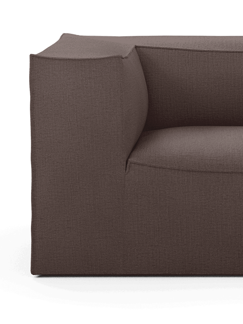 Ferm Living Catena Sofa Armrest Left L400 - Hot Madison - Brown — фото 3
