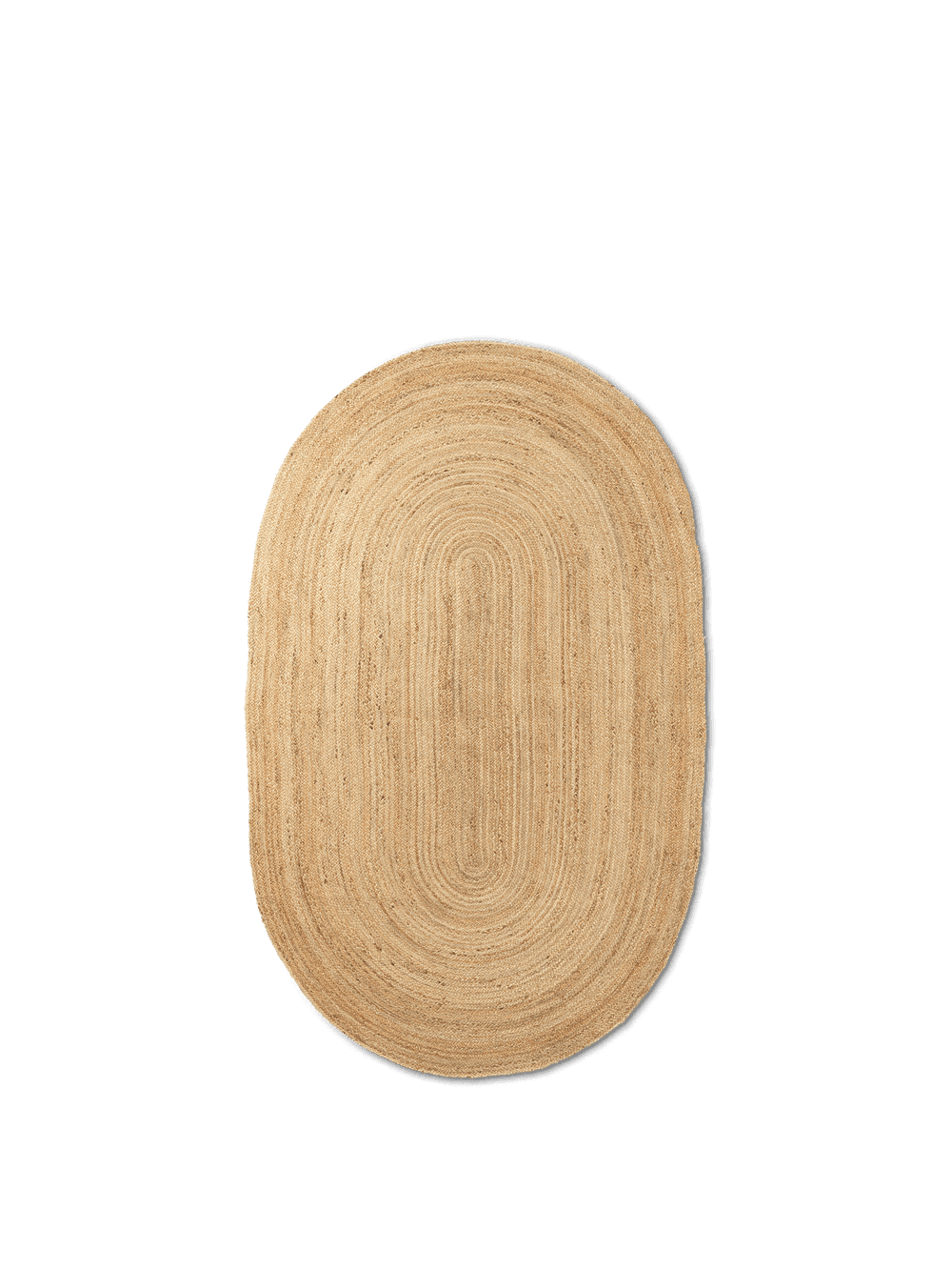 Ferm Living Eternal Oval Jute Rug - Natural — фото 3