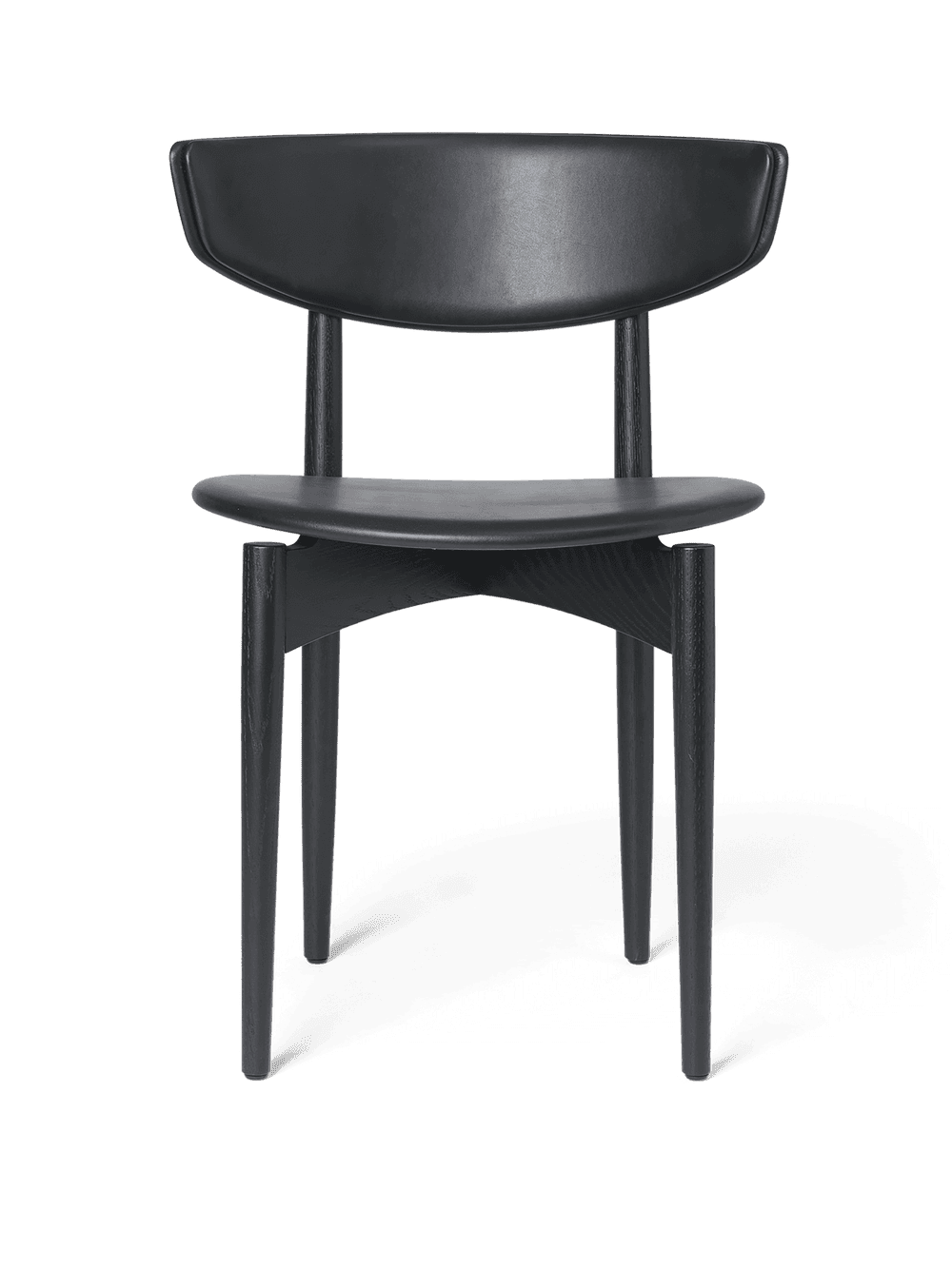 Ferm Living Herman Dining Chair - Upholstered - Vegea - Black Ash/Black — фото 2