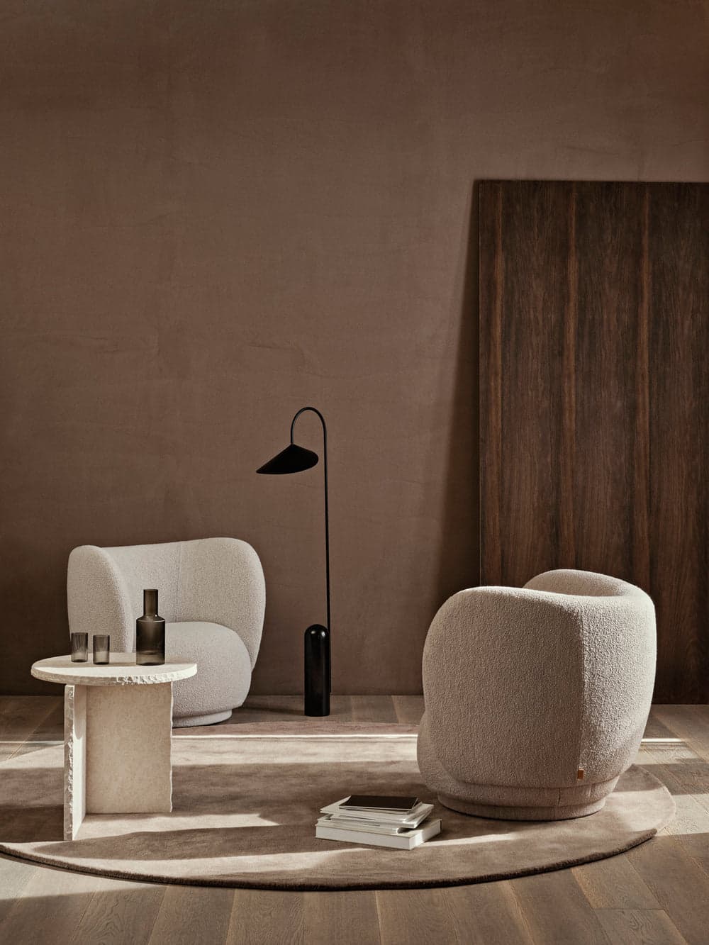 Ferm Living Arum Floor Lamp - Black — фото 4