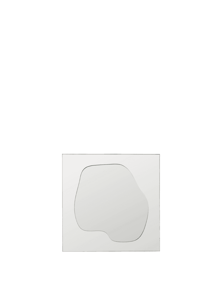 Ferm Living Folia Mirror - Small - Silver