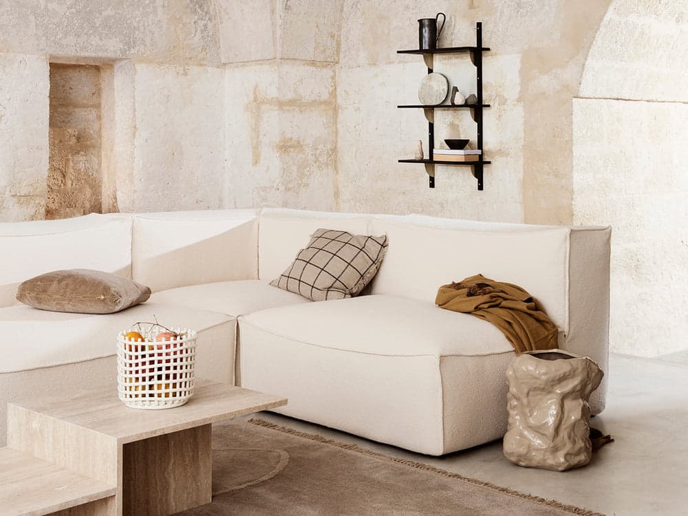 Ferm Living Catena Sofa Connect Corner L200 - Rich Linen - Natural — фото 3