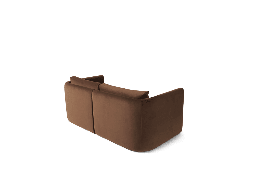 Ferm Living Dase Sofa Armrest Right - Rich Velvet - Soft Brown — фото 6
