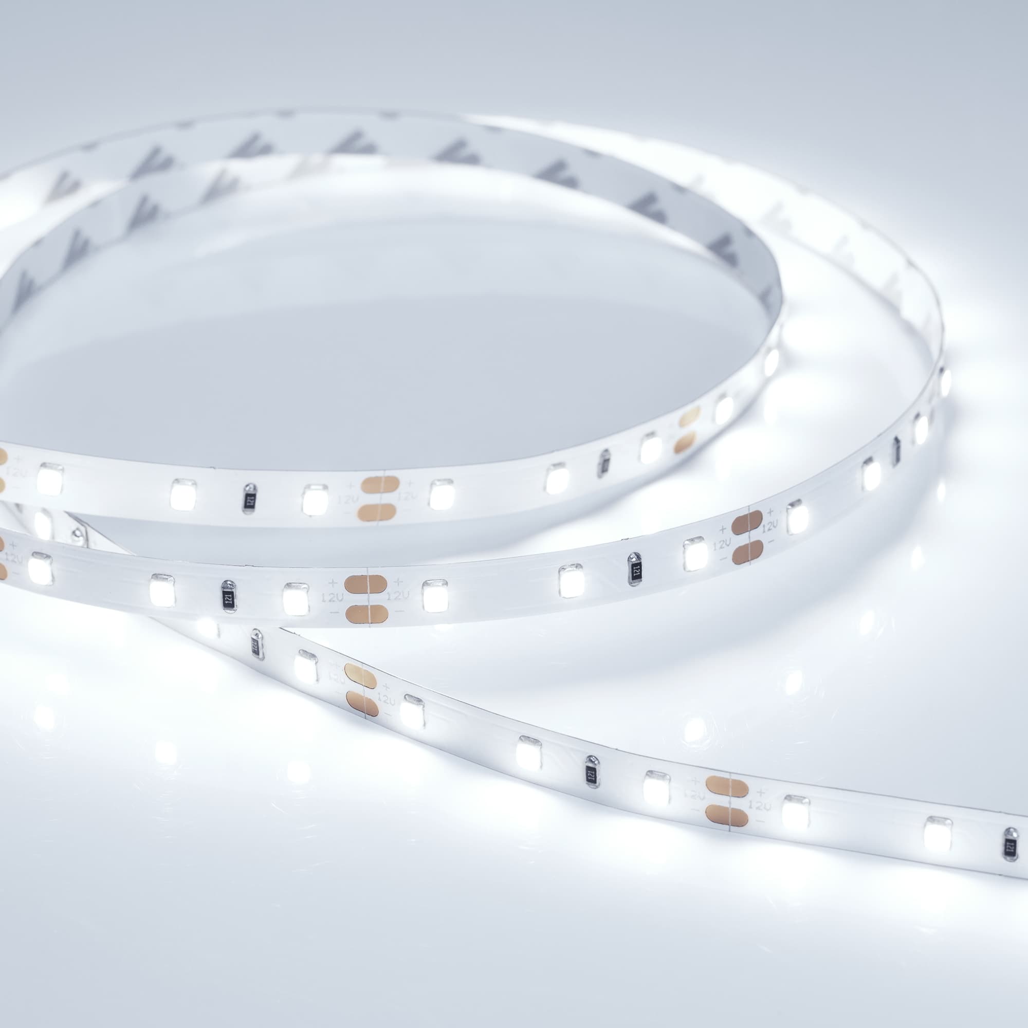 Светодиодная лента RT 2-5000 12V Cool 8K (2835, 300 LED, PRO) (Arlight, 7.2 Вт/м, IP20) 016889(1) — фото 2