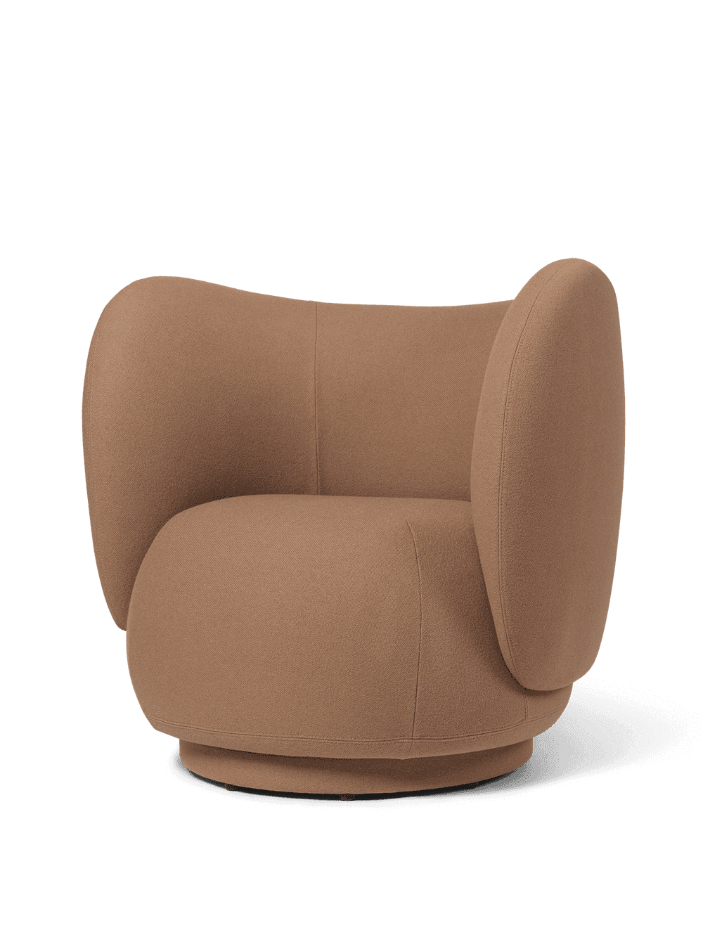 Ferm Living Rico Lounge Chair - Swivel - Tonus - Tan — фото 3