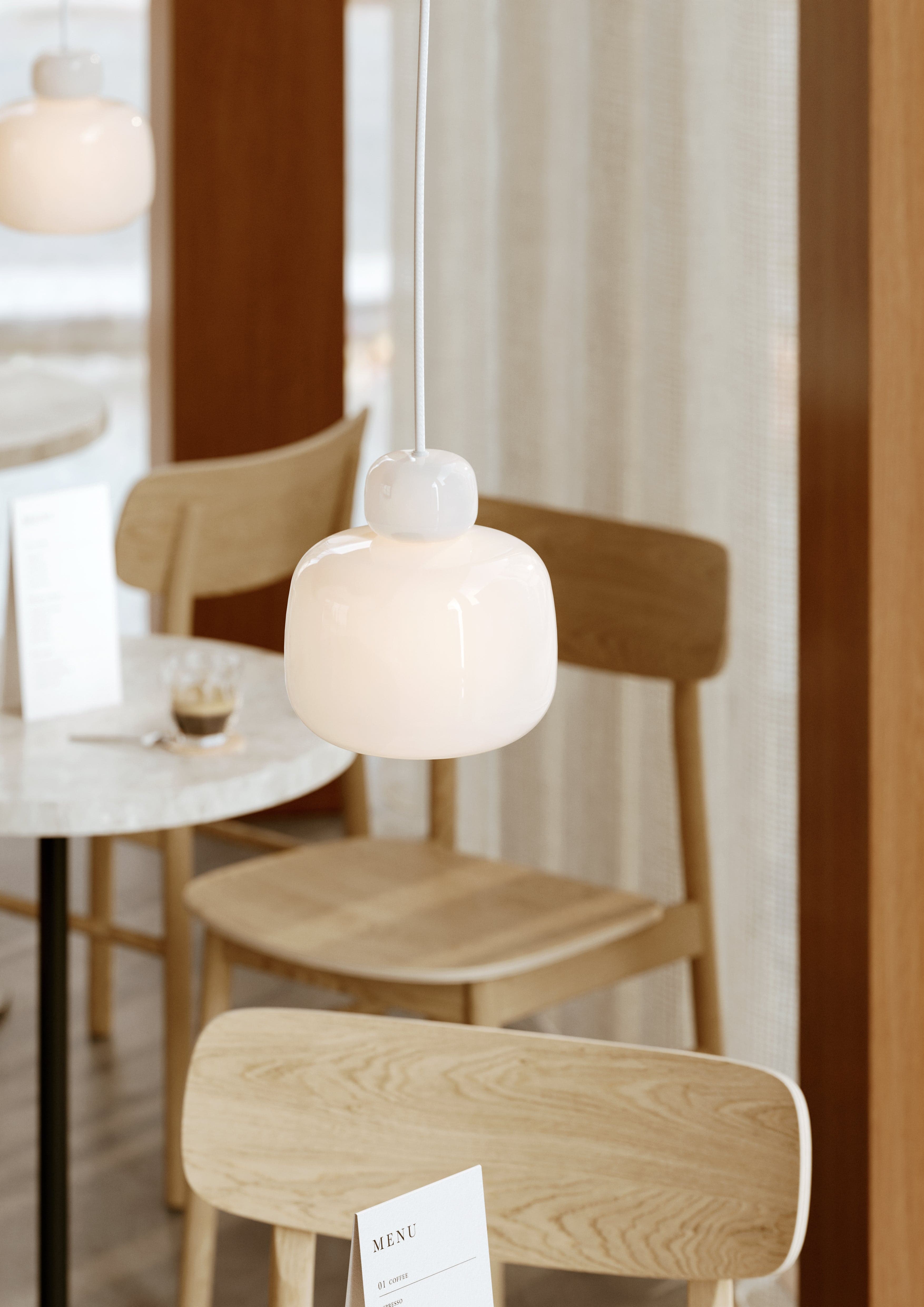 WOUD Stone pendant (Small) - Glass — фото 3
