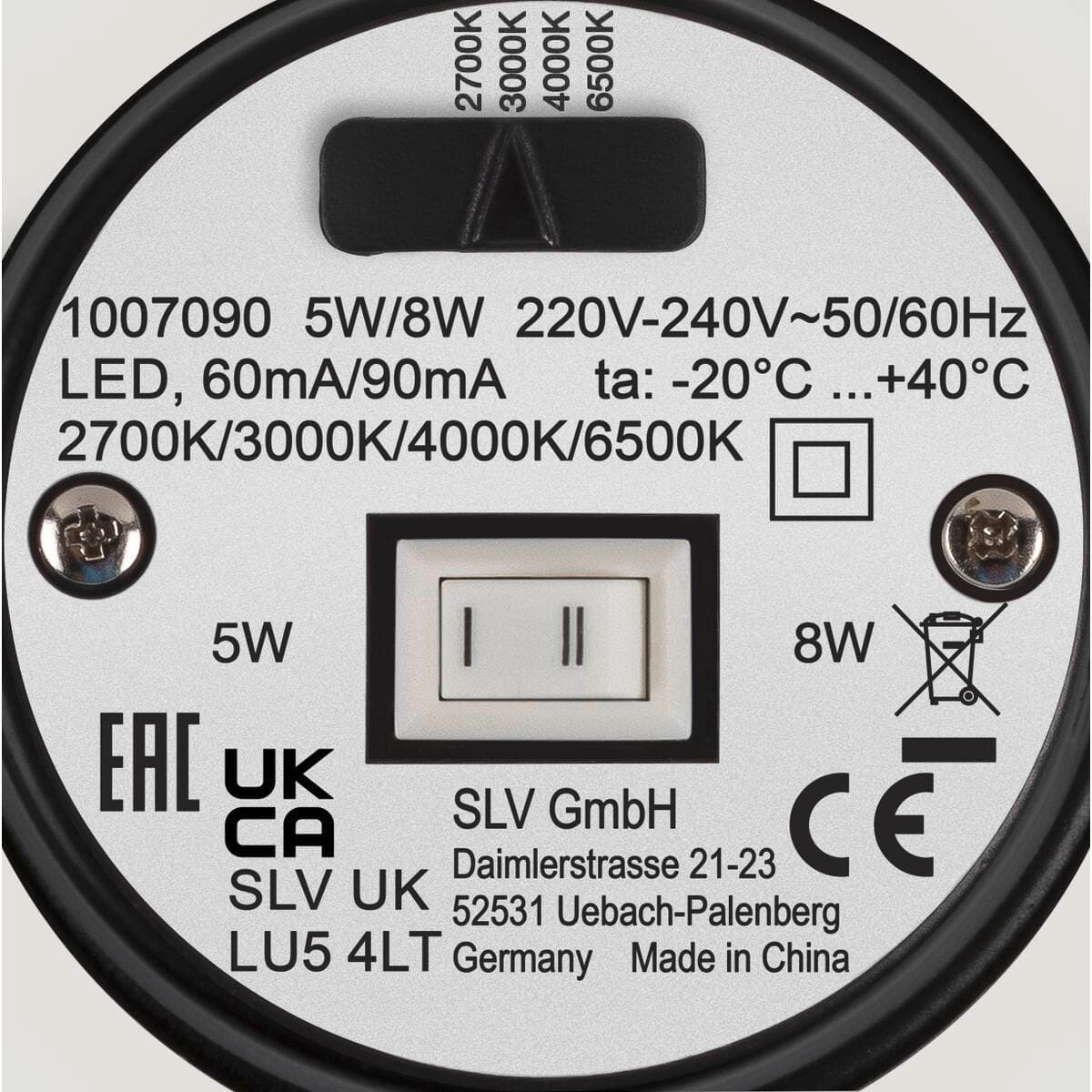 SLV UNIVERSAL DOWNLIGHT MOVE PHASE Einbauleuchte — фото 46