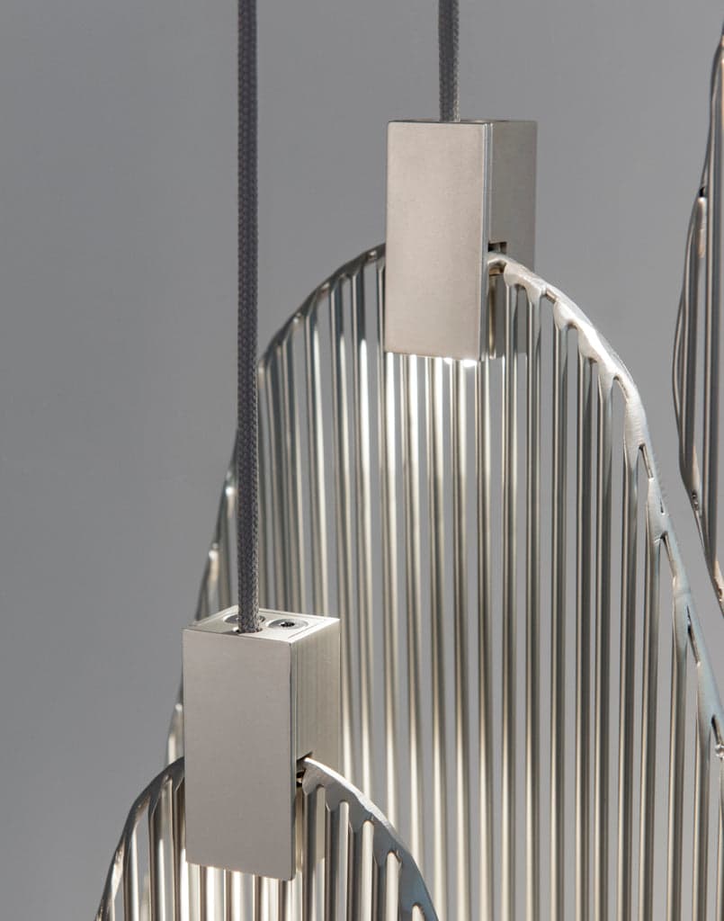 Terzani Harpe 2 light pendant — фото 13