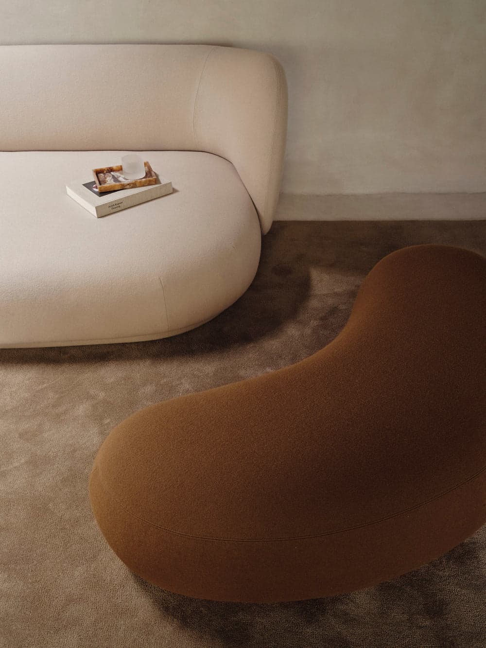 Ferm Living Rico Lounger Sofa - Tonus - Off-White — фото 5
