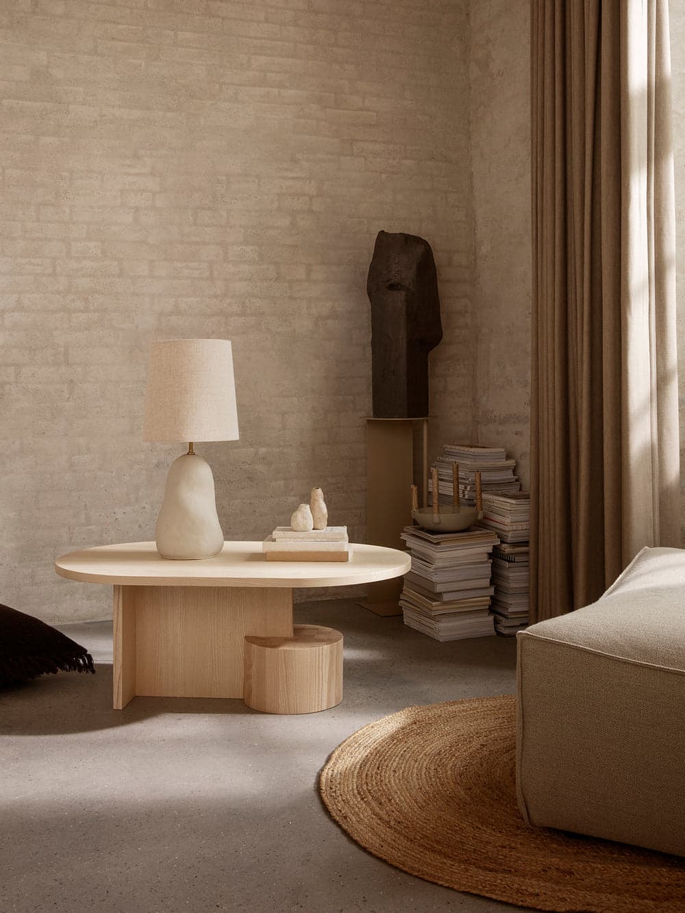 Ferm Living Insert Coffee Table - Natural Ash — фото 3