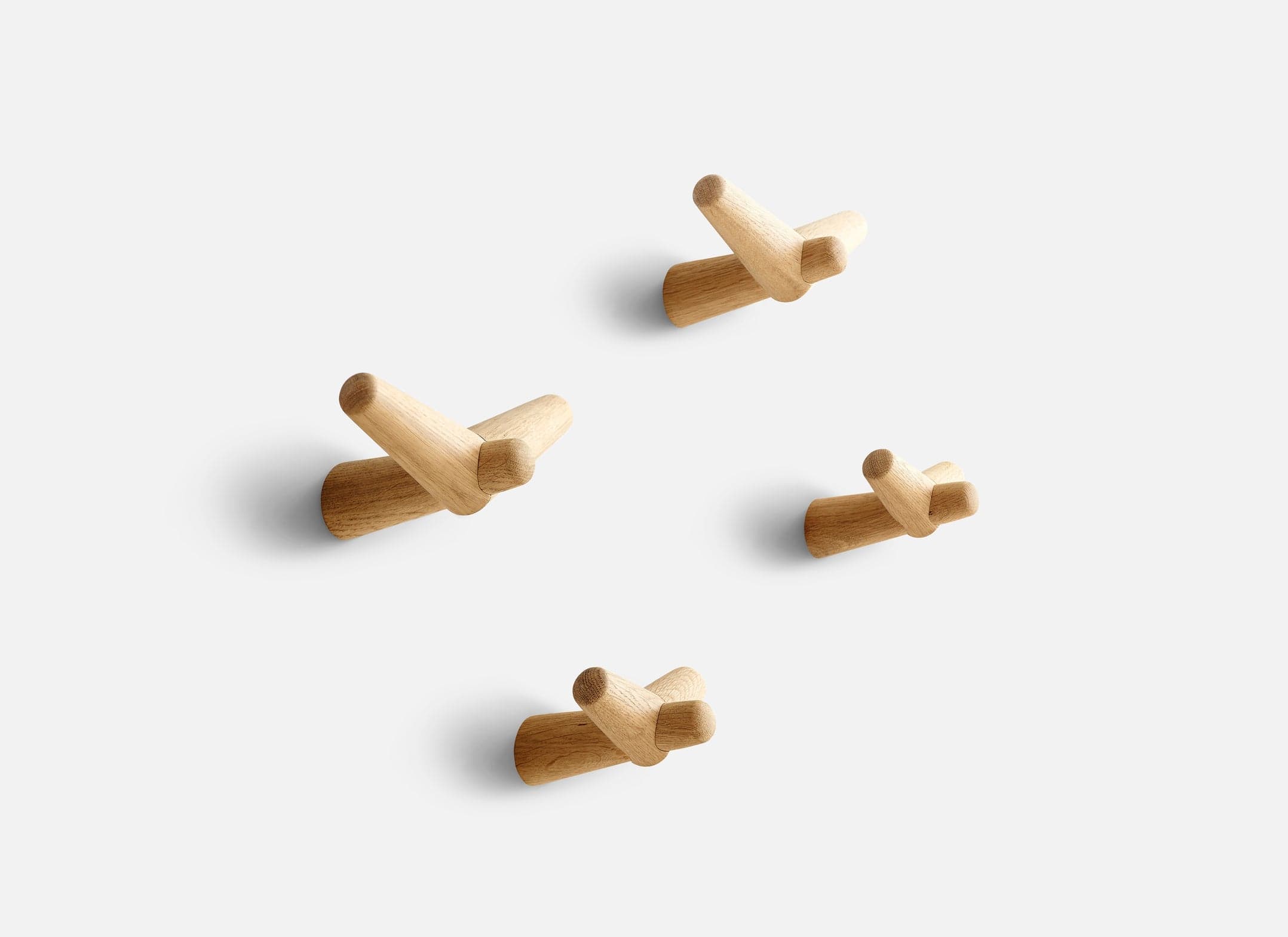 WOUD Tail Wing hook (Small) - Oak — фото 3