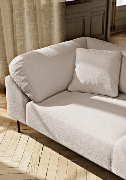 WOUD Collar 3-seater - Natural bouclé — фото 3