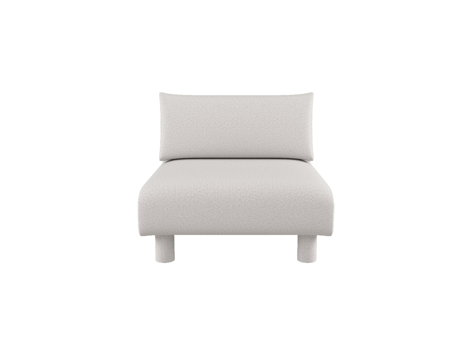 Ferm Living Dase Sofa Center - Soft Bouclé - Off-white/Sand