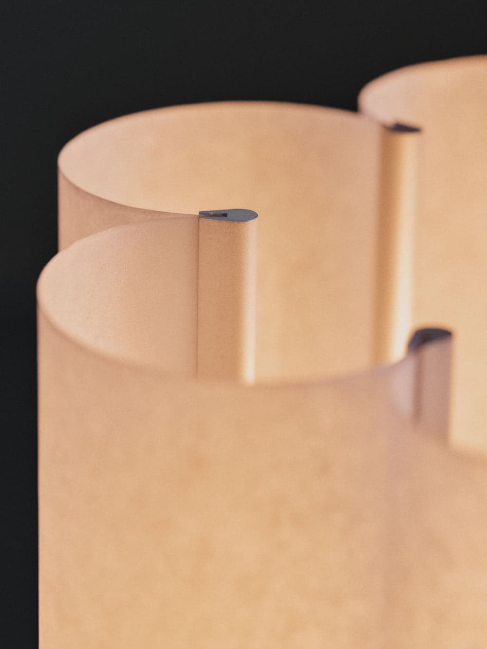 Ferm Living Boe Table Lamp - Silver/Natural — фото 5